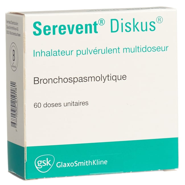 SEREVENT Diskus Multidos Inh Plv 50 mcg 60 Dos | Online bestellen