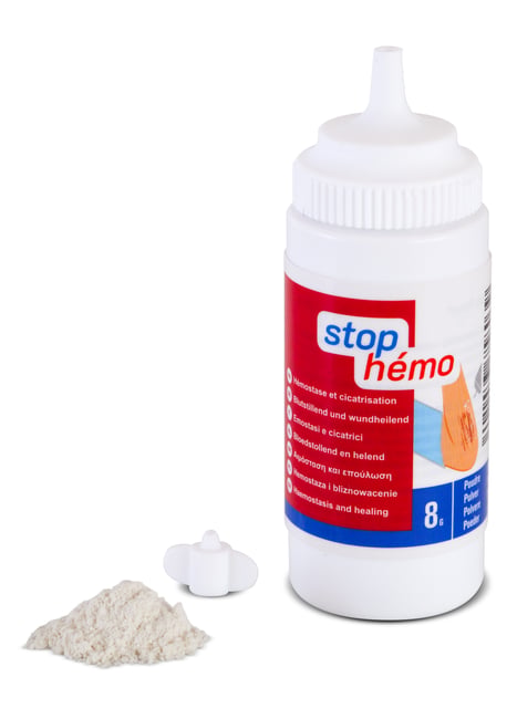 Stop Hemo poudre hémostatique pdr stérile flacon refermable 8 g ...