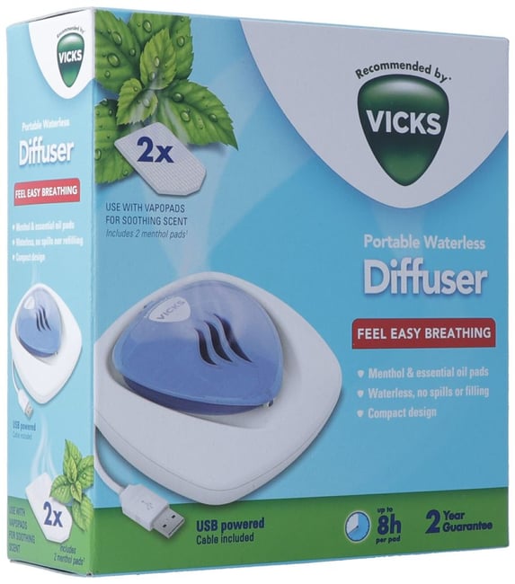 Vicks wasserloser tragbarer Diffusor VH1800EU 1 Stk | Online bestellen