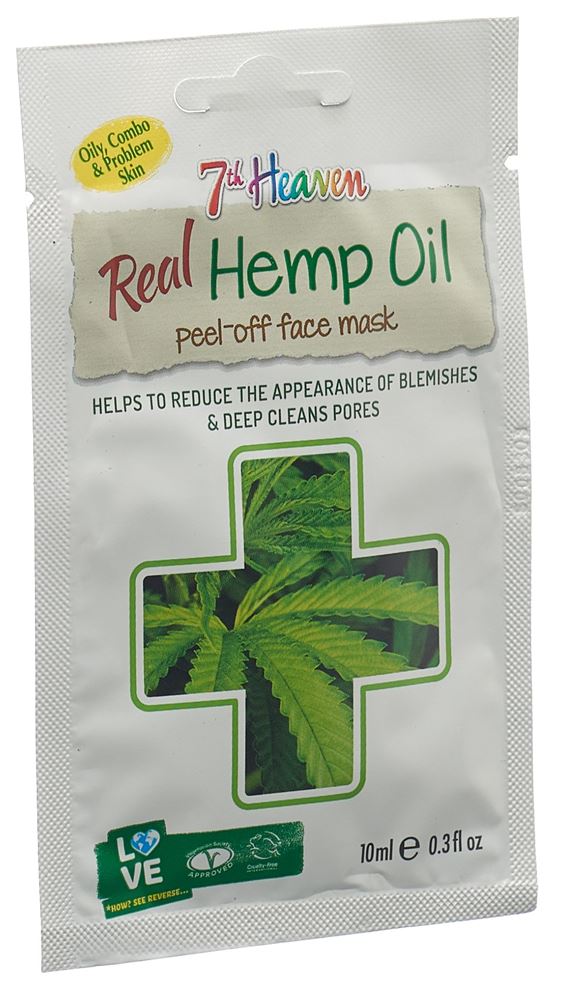 7th Heaven Real Hemp Oil Peel-off Mask, image principale