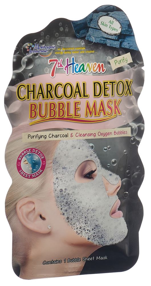 Women's Charcoal Bubble Mask