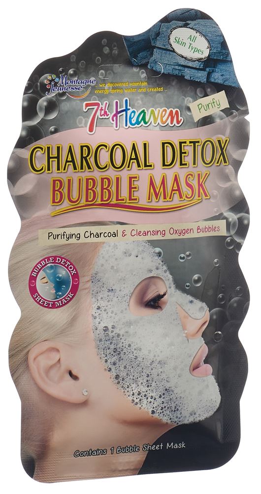 7th Heaven Women's Charcoal Bubble Mask