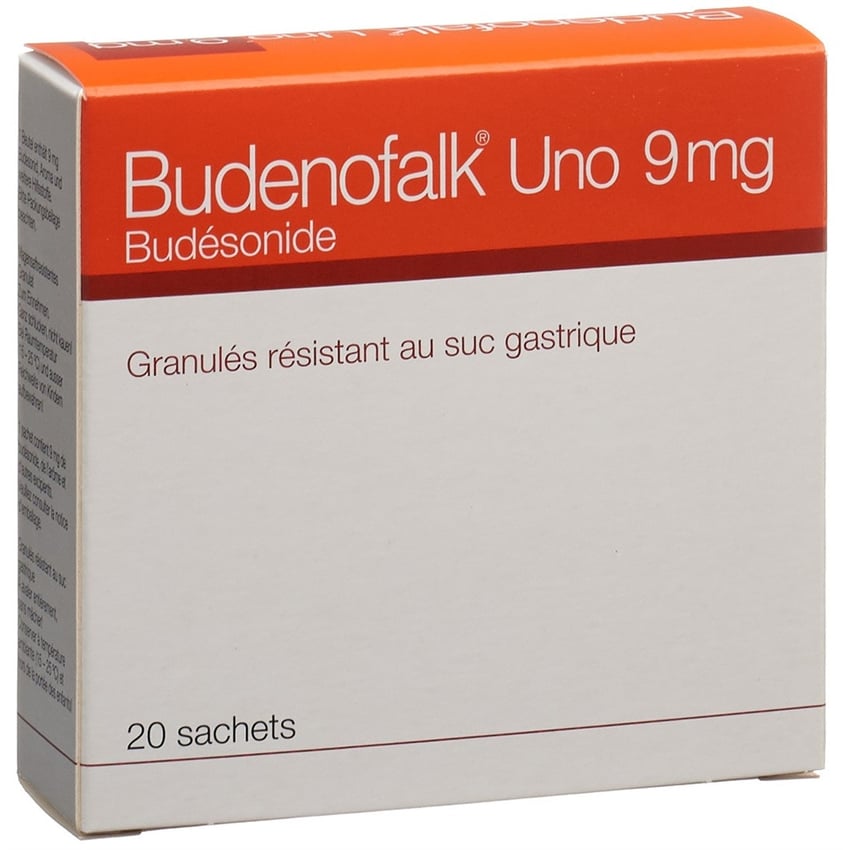 BUDENOFALK Uno gran 9 mg sach 20 pce Commander en ligne