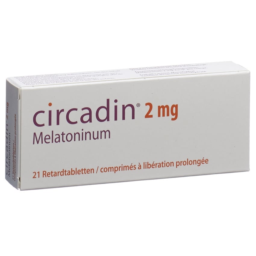 CIRCADIN cpr ret 2 mg blist 21 pce Commander en ligne