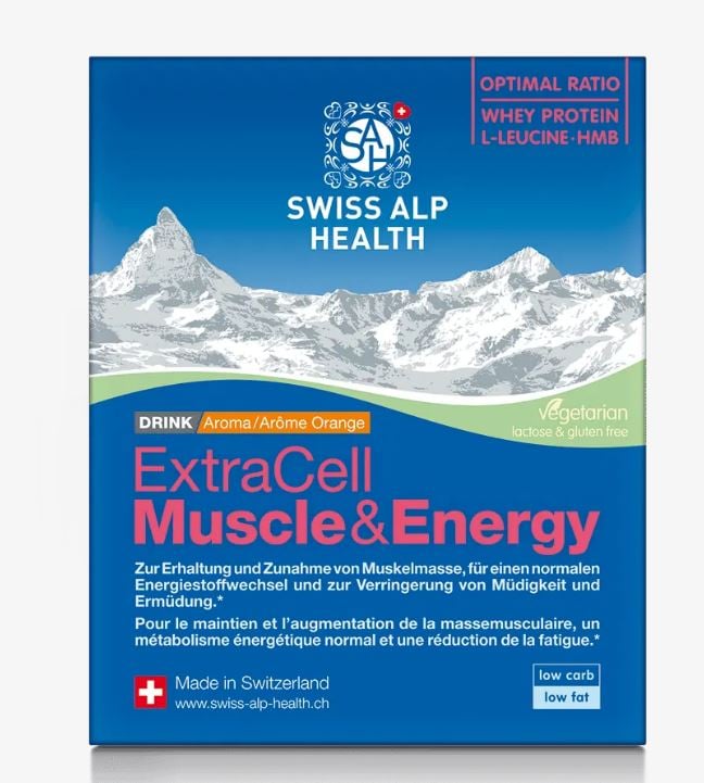 EXTRA CELL Extra Cell Muscle & Energy Drink orange végétarien 20 sach ...