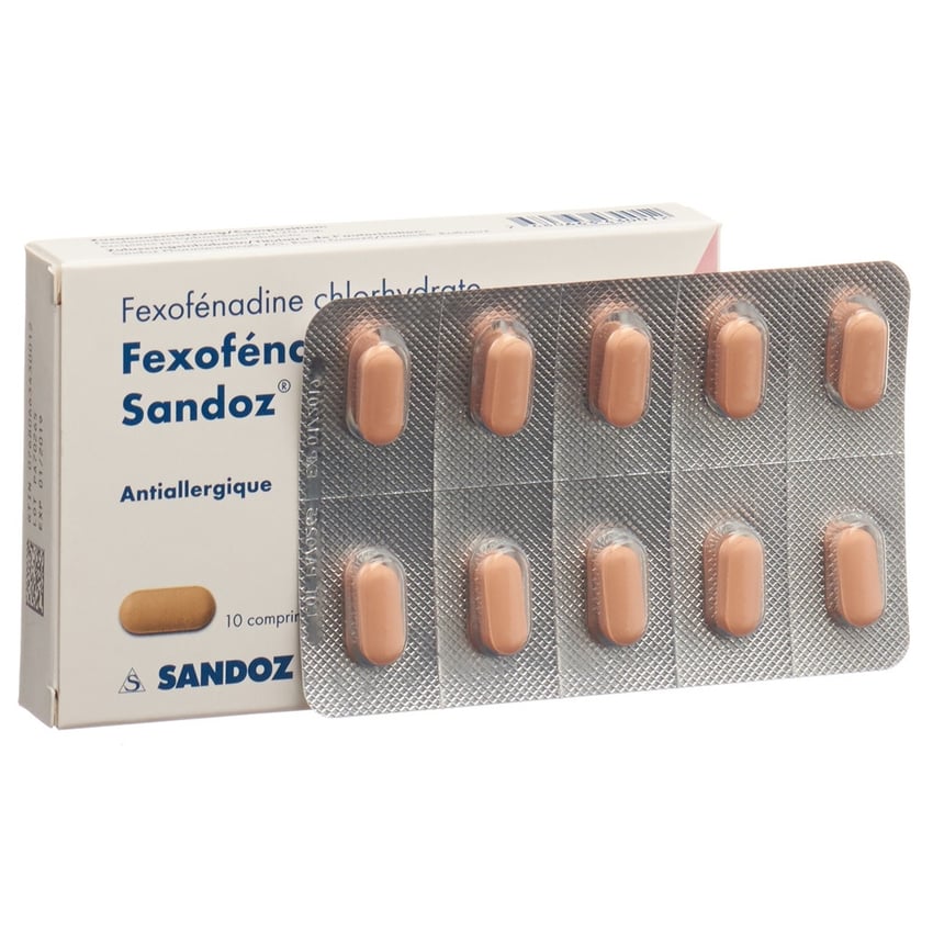 FEXOFENADINE Sandoz Filmtabl 120 mg Blist 10 Stk Online bestellen