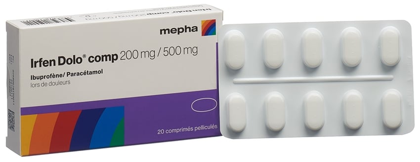 IRFEN comp Filmtabl 200 mg/500 mg Blist 20 Stk | Online bestellen