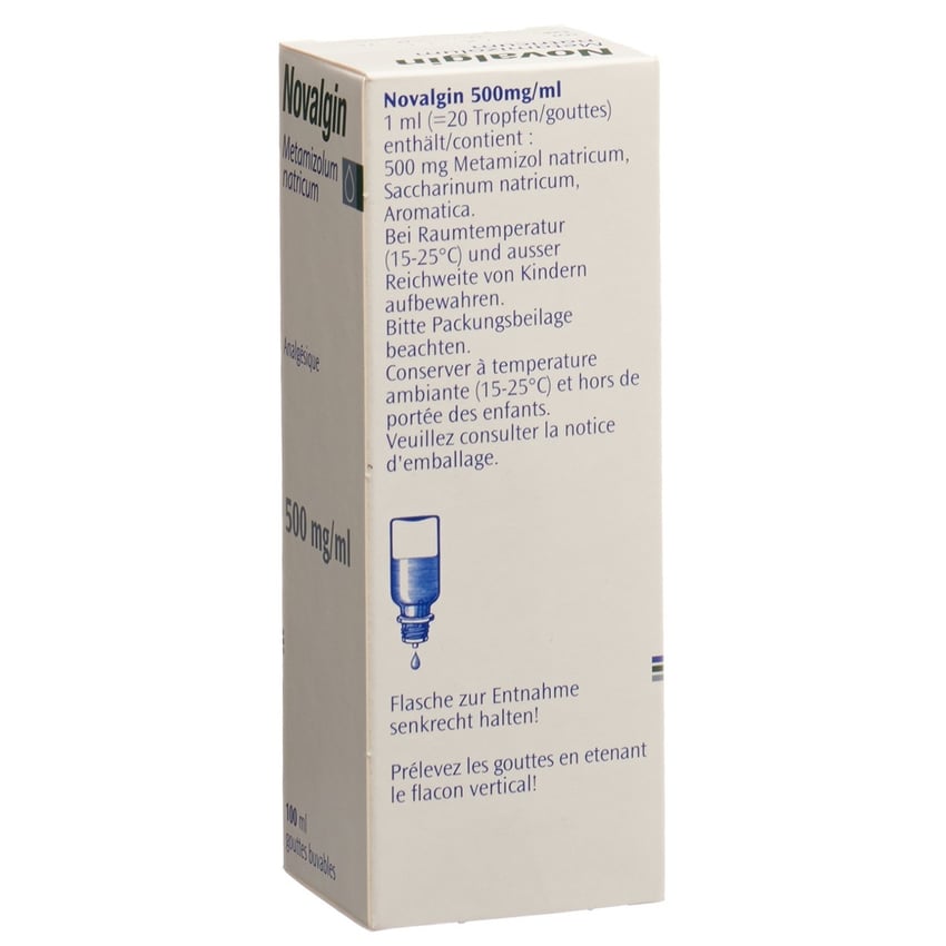 NOVALGIN Tropfen 0.5 g/ml Fl 100 ml Online bestellen