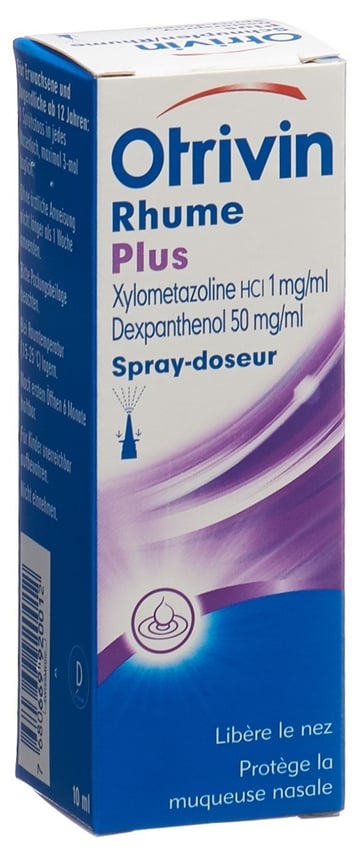 Lot De 6 Sprays Nasaux Otrivin – 10 Ml, Nez Bouché Adultes, Ingrédients Naturels