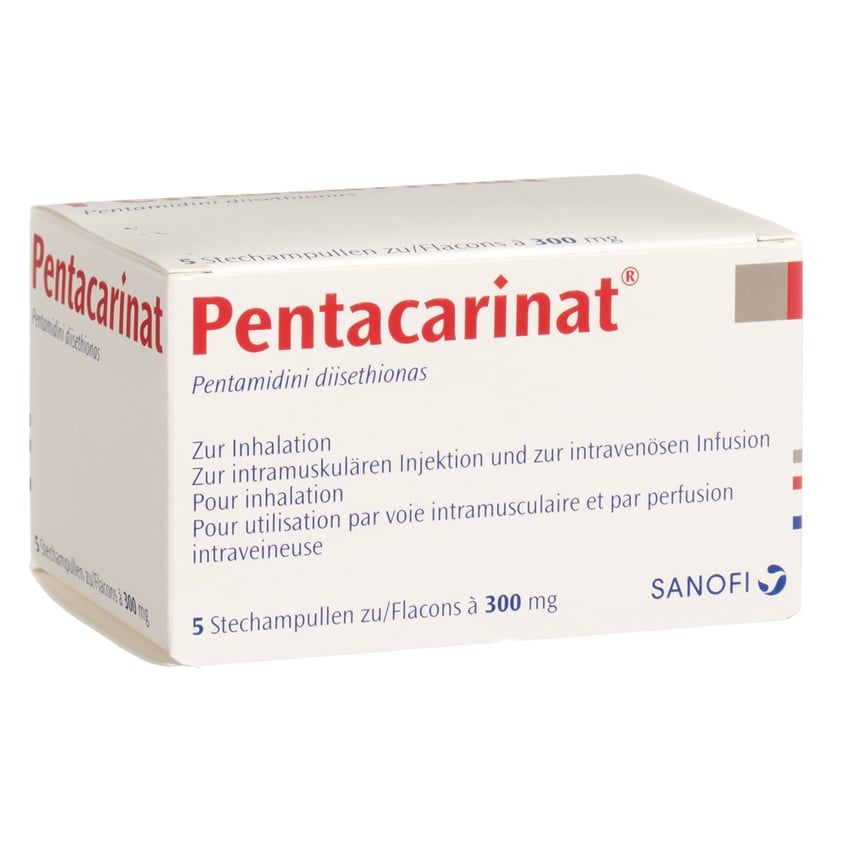 PENTACARINAT subst sèche 300 mg flac 5 pce | Commander en ligne