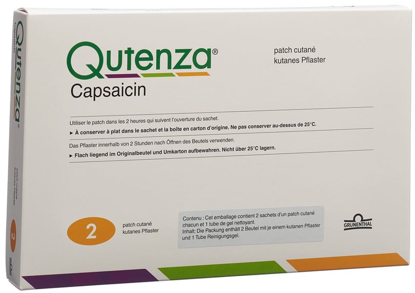 QUTENZA Pfl 8 Capsaicin Btl 2 Stk Online bestellen