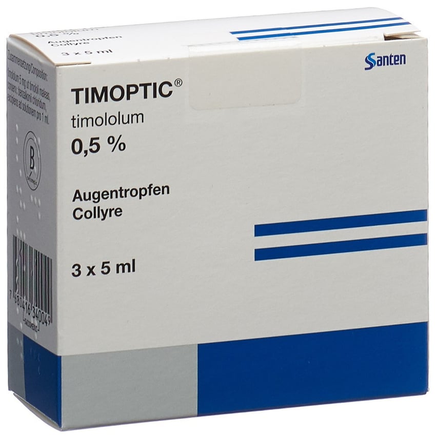 TIMOPTIC Gtt Opht 0.5 % Fl 5 ml | Online bestellen