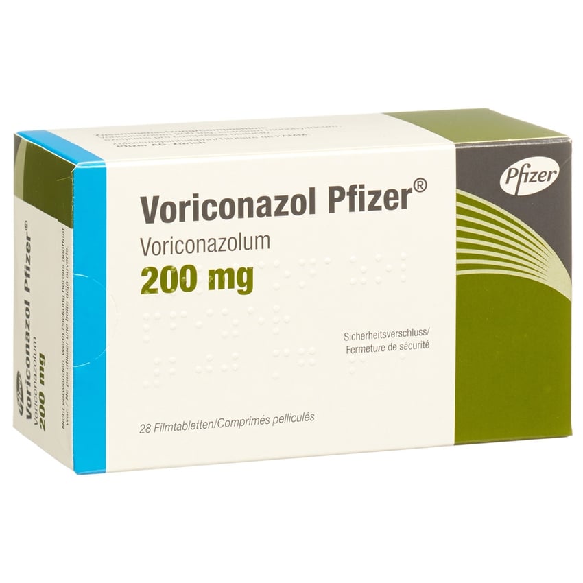 VORICONAZOLE Pfizer Filmtabl 200 mg Blist 28 Stk | Online bestellen