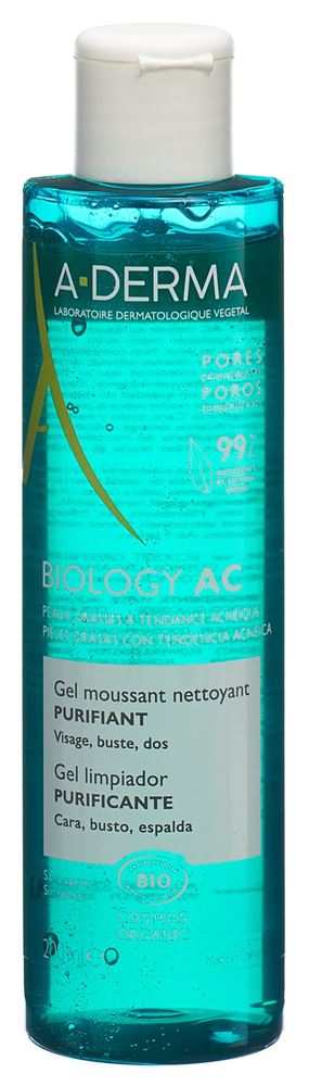 A-DERMA BIOLOGY AC Gel Moussant Purifiant