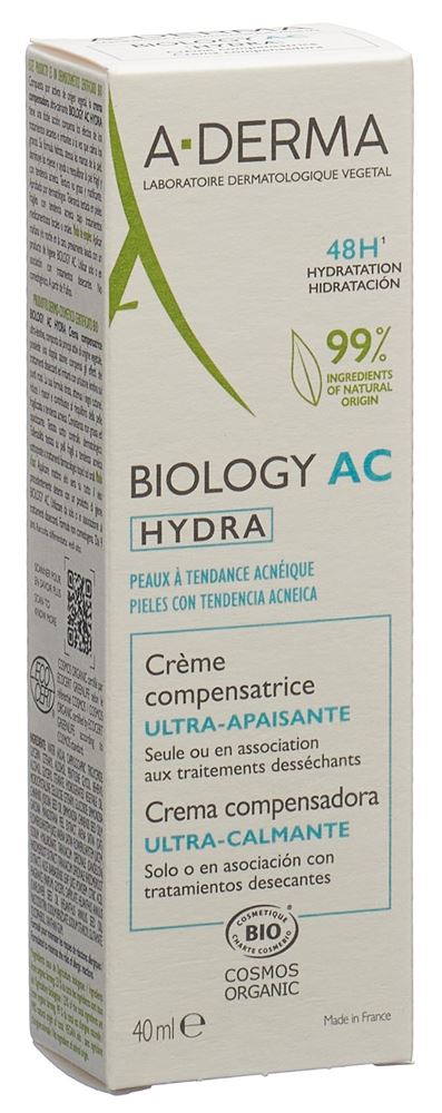 A-DERMA BIOLOGY AC Hydra Crème Compensatrice, image principale