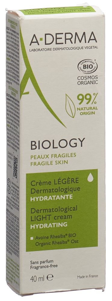 A-DERMA BIOLOGY Crème légère