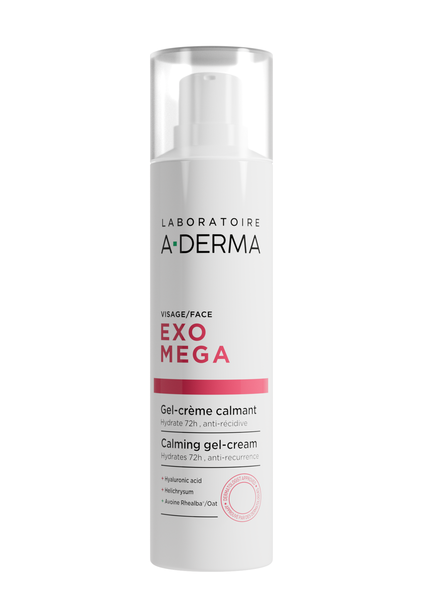 A-DERMA EXOMEGA Visage gel-crème
