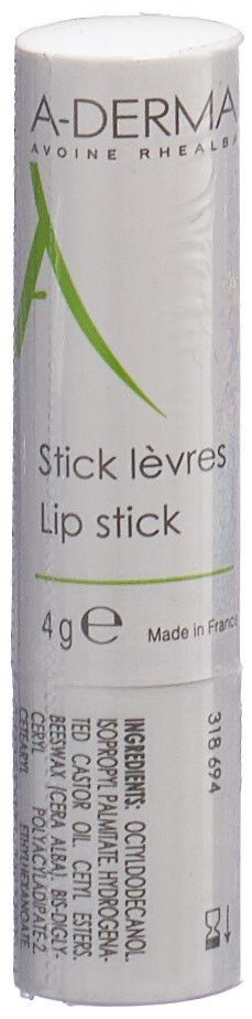 A-DERMA Lippenpflegestift empfindliche Lippen