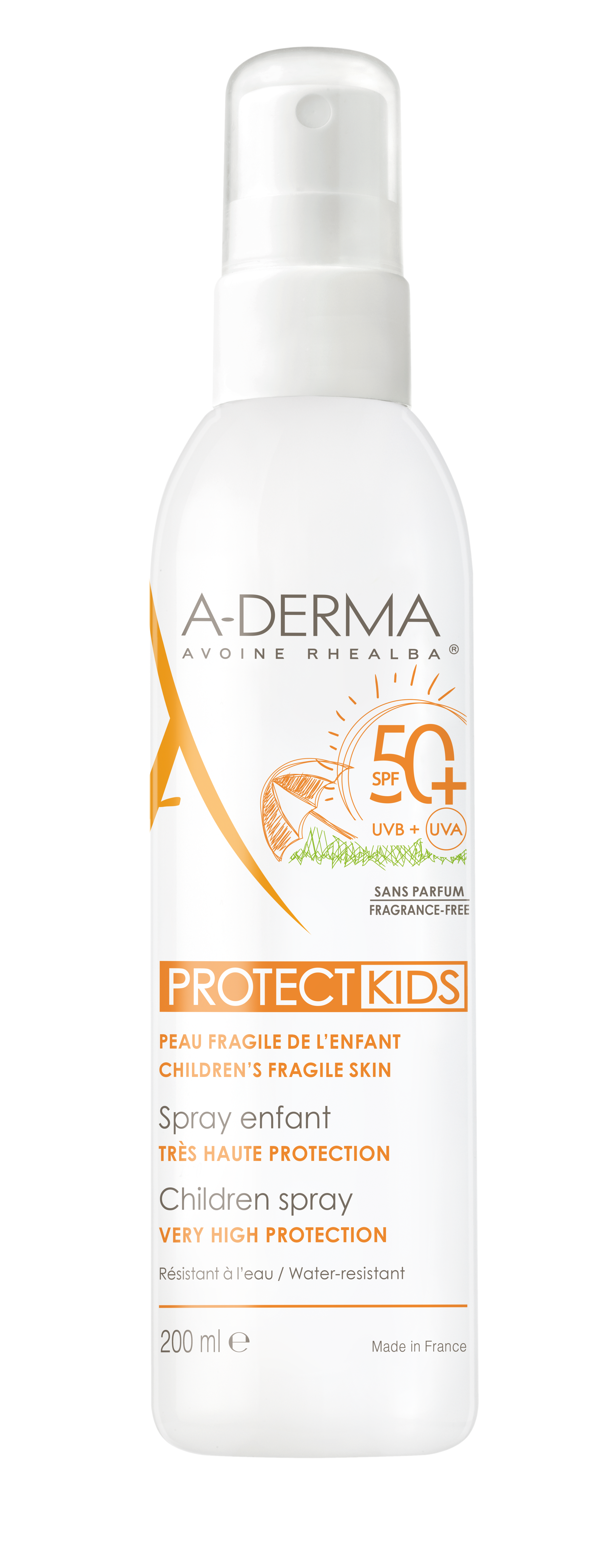 A-DERMA PROTECT Kindersonnenspray, Hauptbild