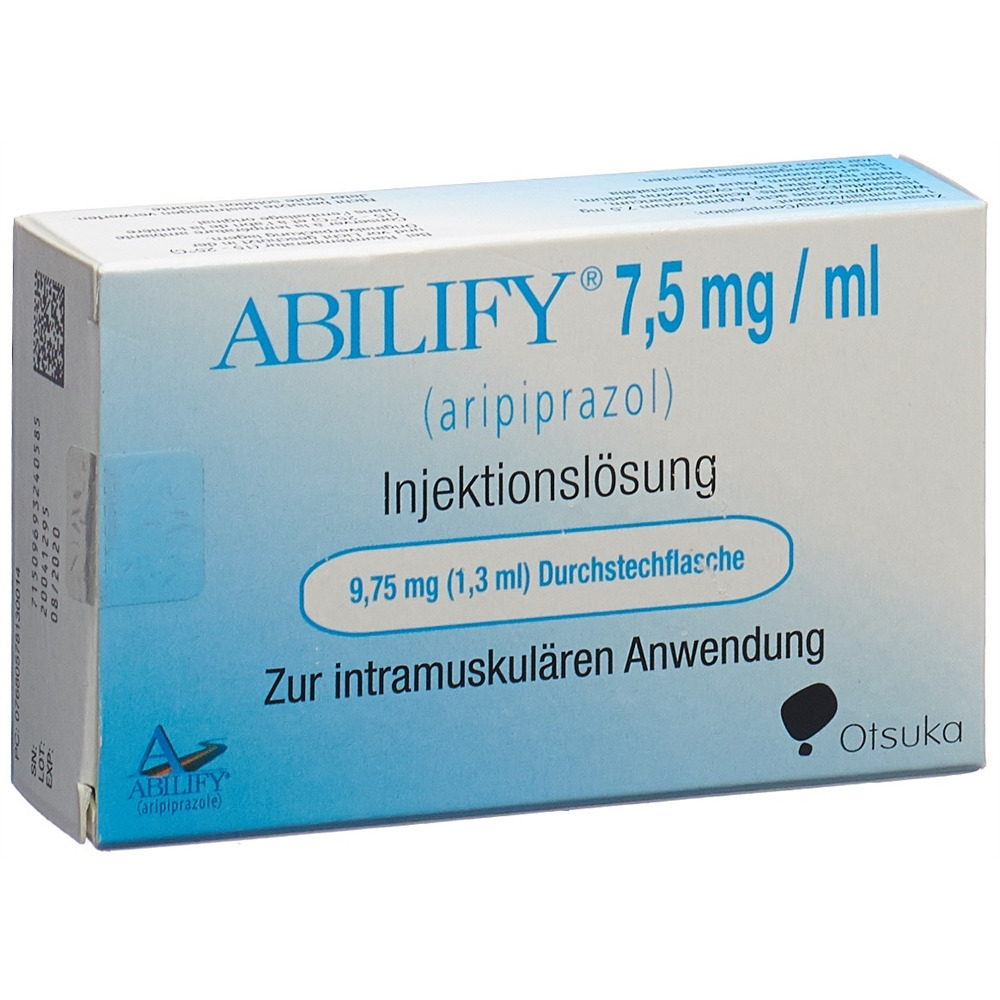 ABILIFY Inj Lös 7.5 mg/ml Durchstf 1.3 ml, Hauptbild