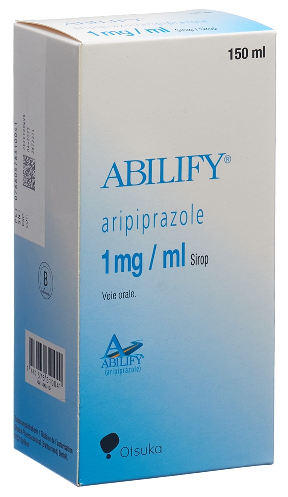 ABILIFY sirop 1 mg/ml fl 150 ml, image 2 sur 2