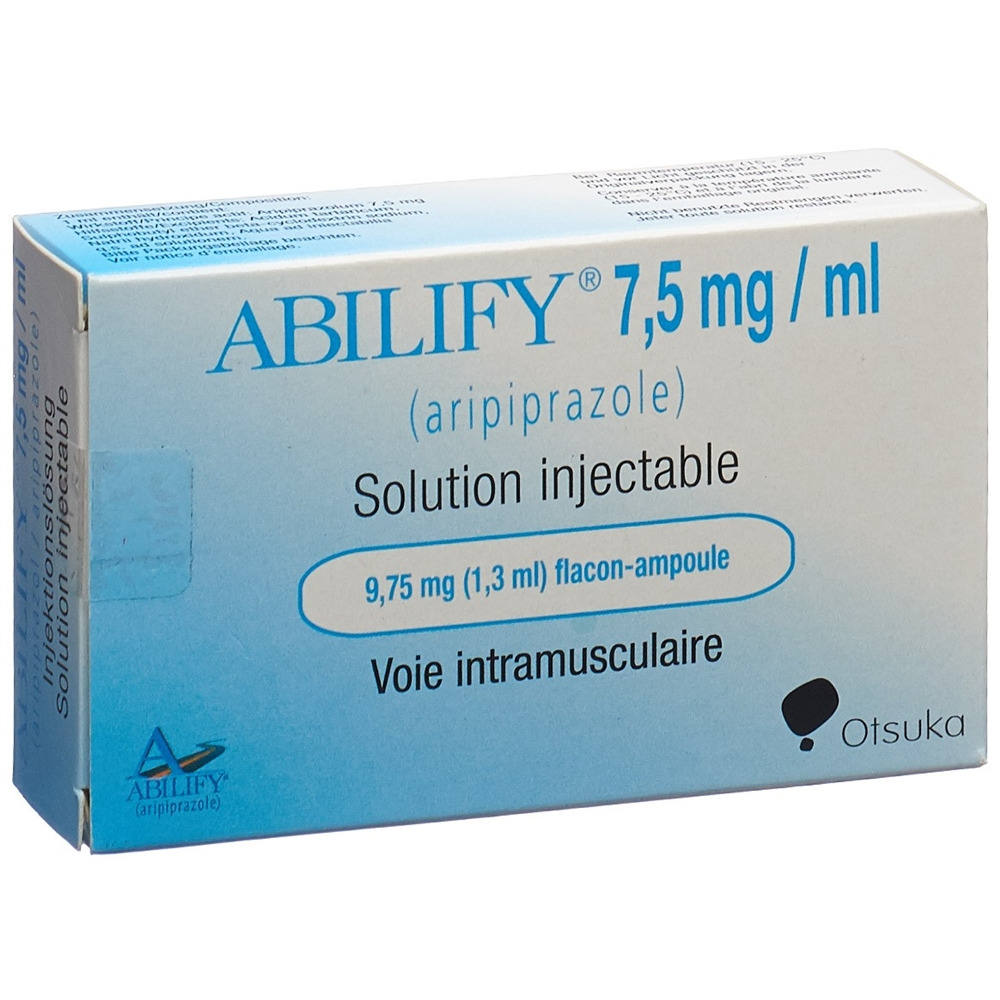 ABILIFY sol inj 7.5 mg/ml flac 1.3 ml, image 2 sur 2