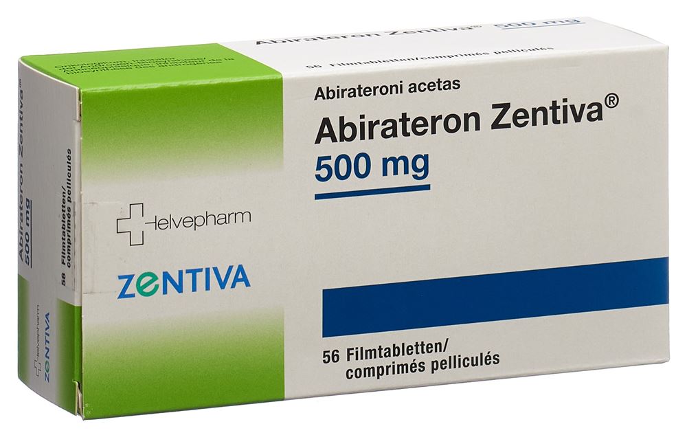 ABIRATERONE Zentiva 500 mg, Hauptbild