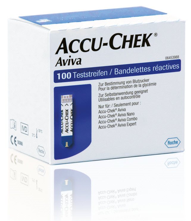 ACCU-CHEK Aviva bandelettes, image 2 sur 2