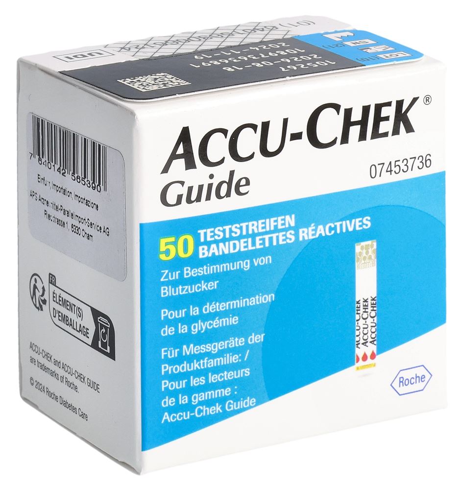 ACCU-CHEK Guide bandelettes
