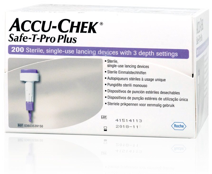 ACCU-CHEK Safe-T Pro Plus autopiqueur usage unique, image principale