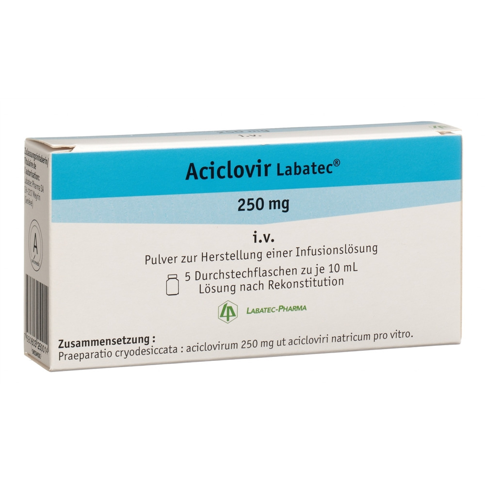 ACICLOVIR Labatec 250 mg, image principale