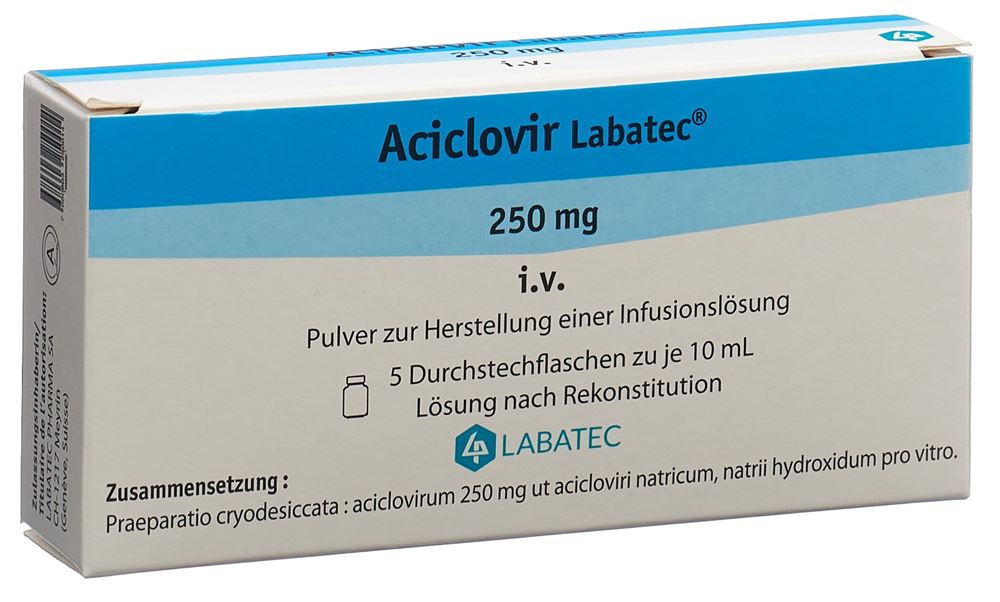 ACICLOVIR Labatec 250 mg