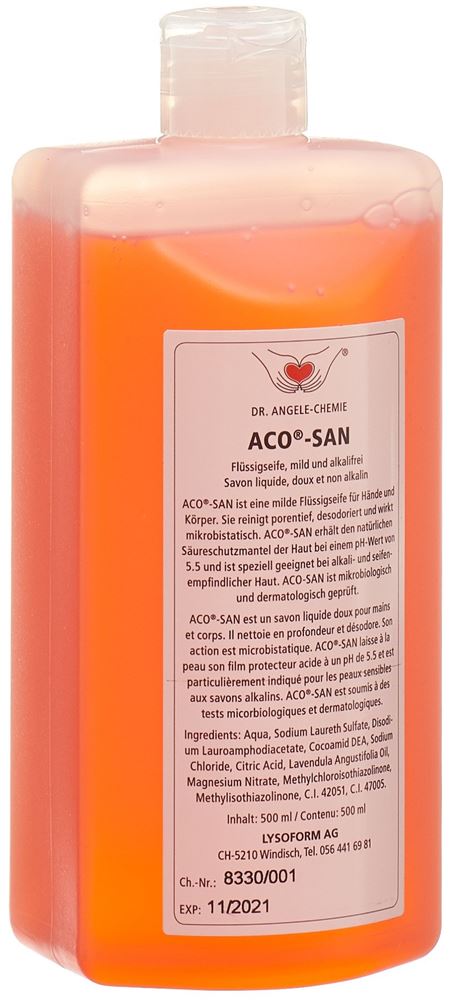 ACO savon liquide, image principale ACO savon liquide, image principale