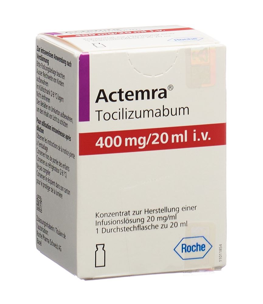 ACTEMRA Inf Konz 400 mg/20ml Durchstf 20 ml, Hauptbild