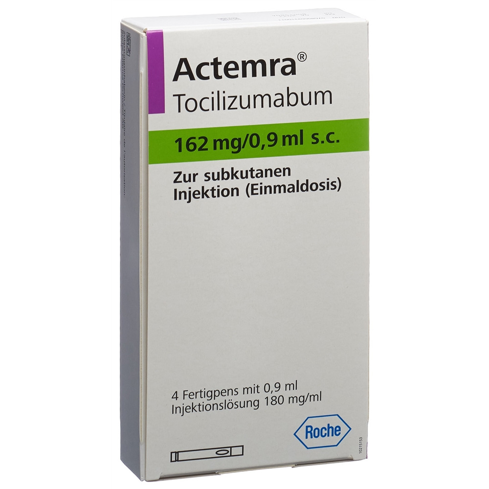 ACTEMRA Inj Lös 162 mg/0.9ml Fertigpen Fertpen 4 Stk, Hauptbild