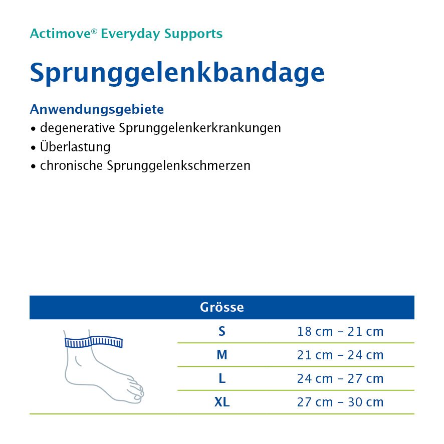Actimove Everyday Support Sprunggelenkbandage, Bild 3 von 3