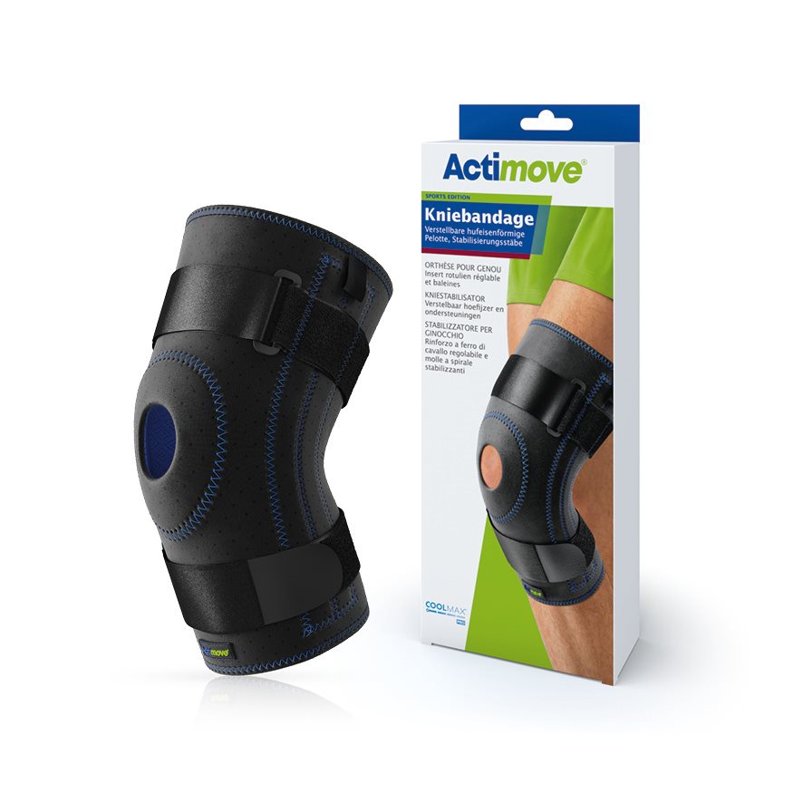 Actimove Sport Orthèse stabilisatrice de genou, image principale Actimove Sport Orthèse stabilisatrice de genou, image principale