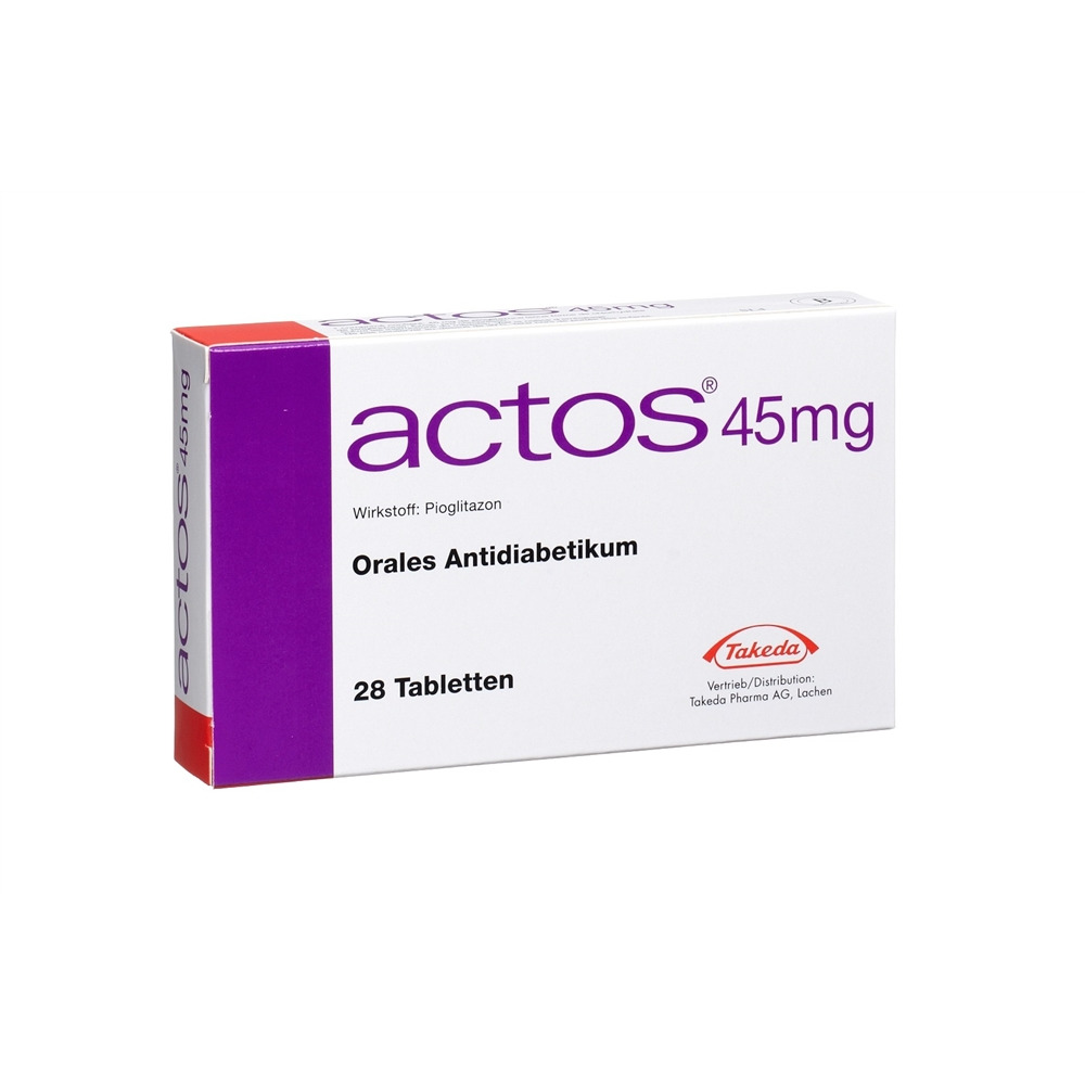 Actos cpr 45 mg blist 28 pce, image principale