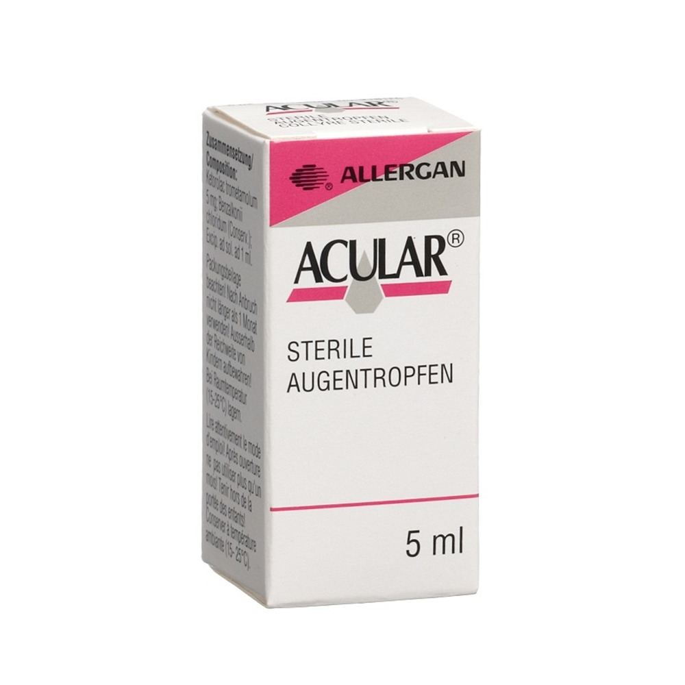 ACULAR Gtt Opht Fl 5 ml, Hauptbild