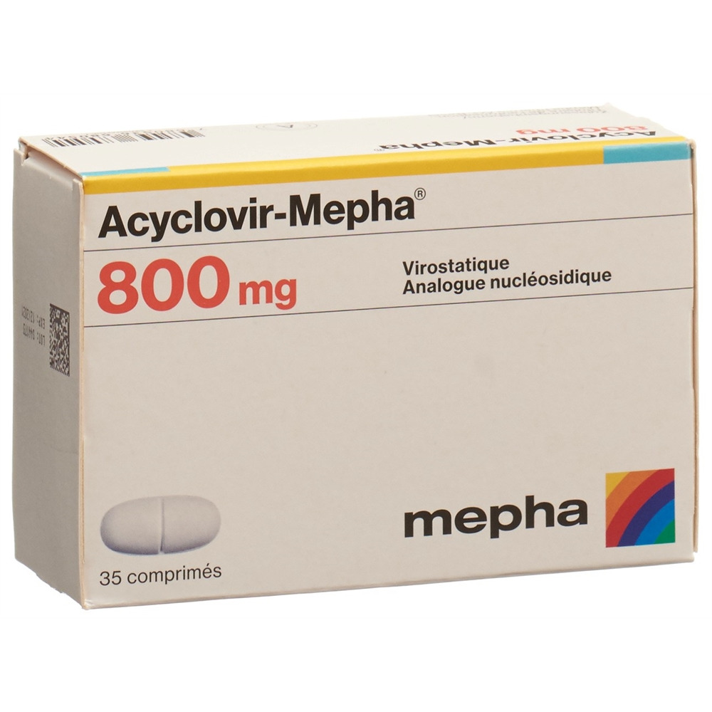 ACYCLOVIR Mepha 800 mg, image 2 sur 2