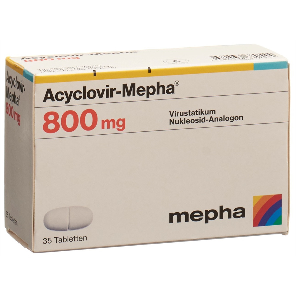 ACYCLOVIR Mepha 800 mg, image principale