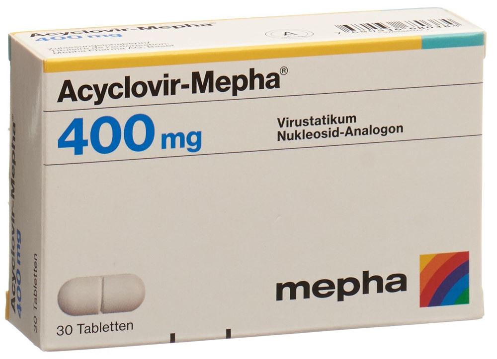 ACYCLOVIR Mepha 400 mg, Hauptbild