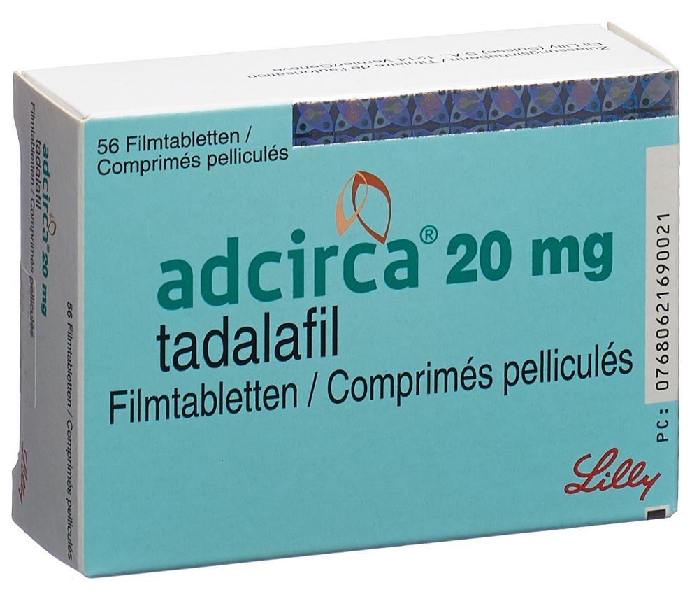 ADCIRCA cpr pell 20 mg blist 56 pce, image principale