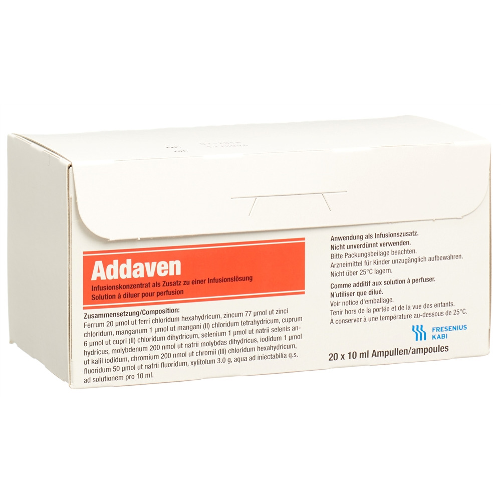 ADDAVEN conc perf amp 10 ml, image principale