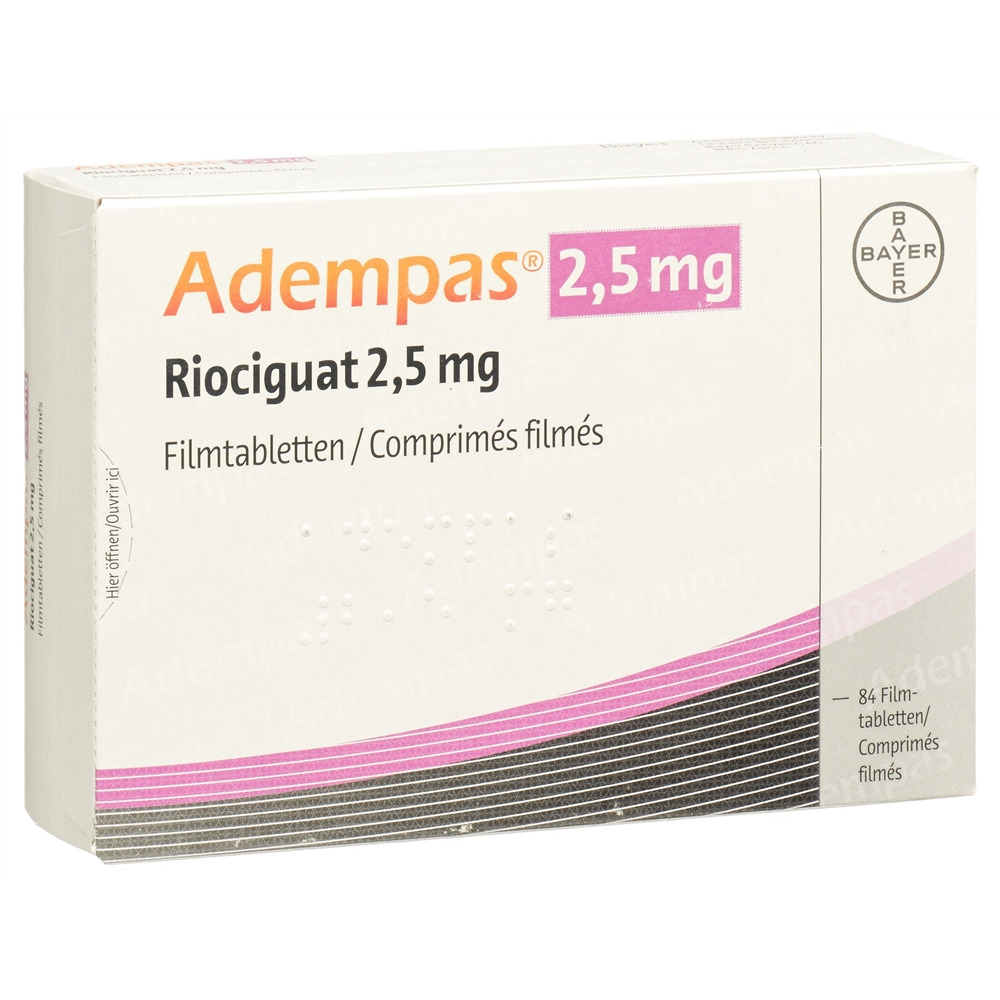 ADEMPAS Filmtabl 2.5 mg Blist 84 Stk, Hauptbild