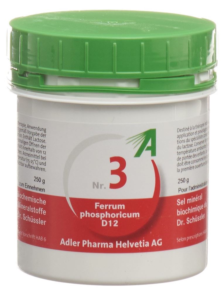 ADLER Nr3 Ferrum phosphoricum 12 D