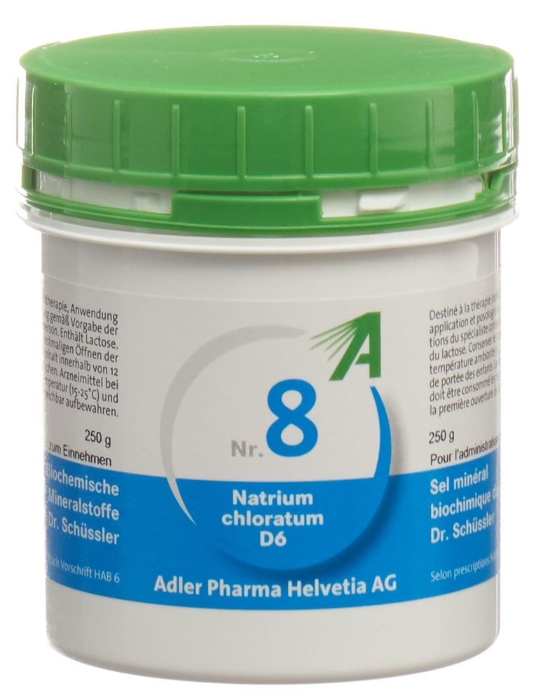 ADLER Nr8 Natrium chloratum 6 D