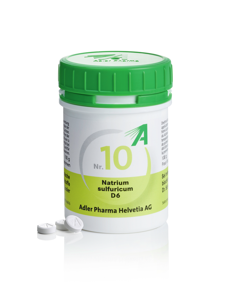 ADLER no10 natrium sulfuricum 6 D