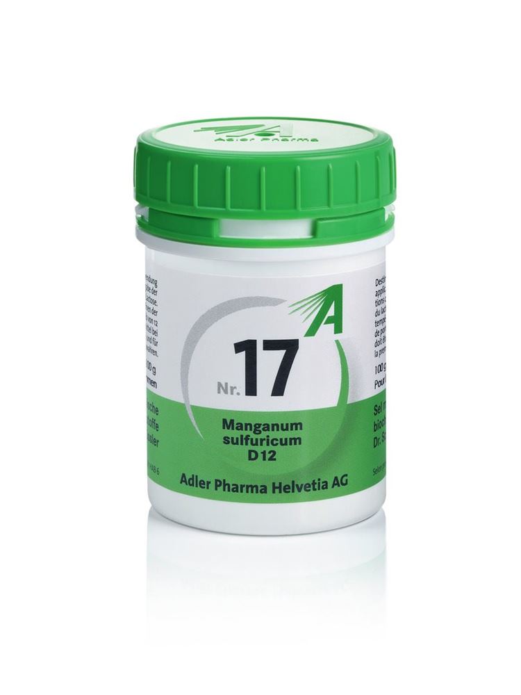 ADLER no17 manganum sulfuricum 12 D, image principale
