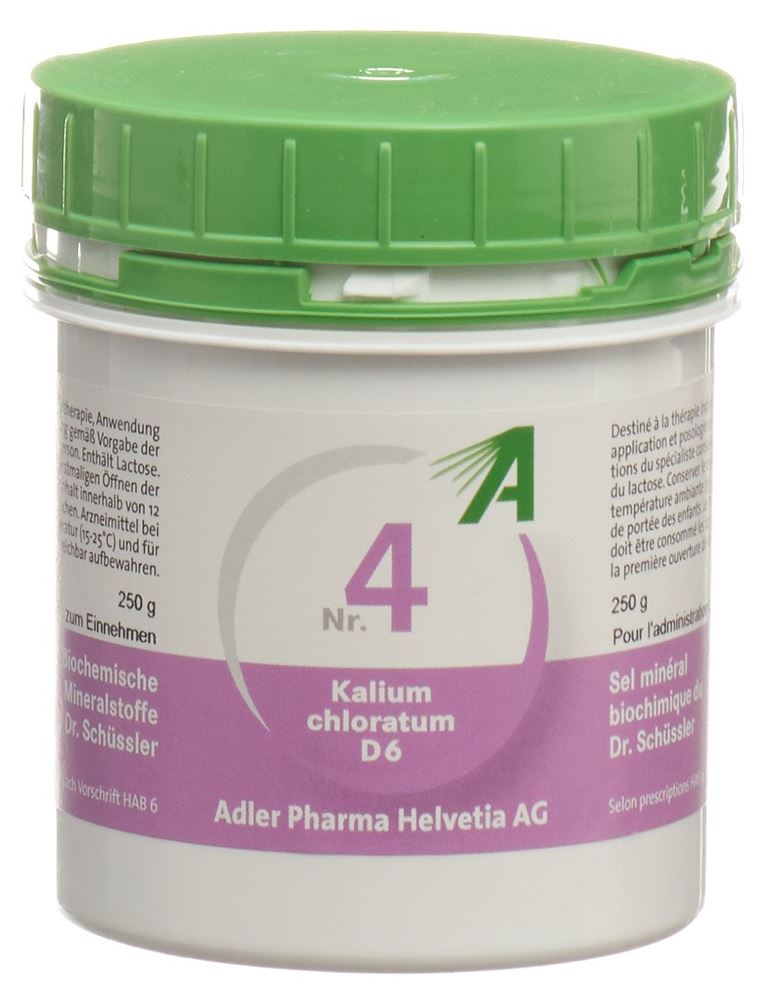 ADLER no4 kalium chloratum 6 D